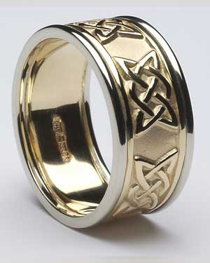 Ladies Claddagh Ring Heavy CLAD4