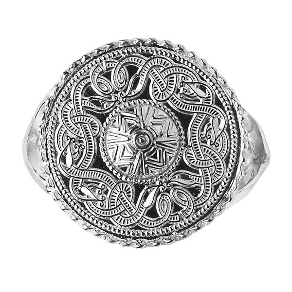 Celtic Warrior Shield Ring WR2