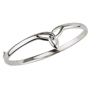 Silver Trinity Bangle S5457